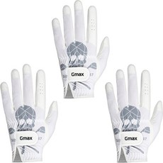 韓國 GMAX 男士網眼高爾夫手套 左手用 MSG10001, 白色