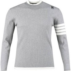 Green Queen Lux高爾夫男款圓領長袖高爾夫針織衫 GQ3A401