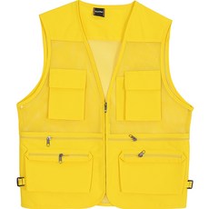 Workman 男女通用多口袋網眼背心 UN-B02
