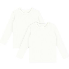 Uni FRIend 童款基本素色9分長袖T恤 2件組