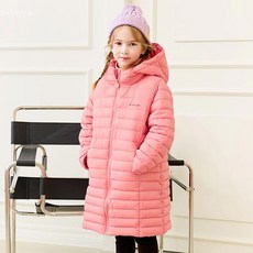 앤디애플 아동용 WIN 히트 베이직 경량 마이크로젤 롱 보온 점퍼