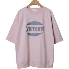 린다샵 날도리 루즈핏 나그랑 프린팅 5부 맨투맨 cpt13118k37