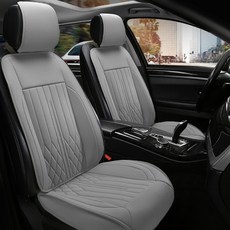 River Fox 車用全包覆型坐墊組, 迷霧灰, 1套