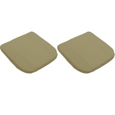 M-NOBLE 記憶棉坐墊, 米色, 2個