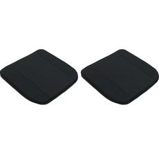 M-NOBLE 記憶棉坐墊, 黑色, 2個