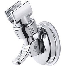 THE ZAKKA 基本款可調角度吸盤式蓮蓬頭支架, 銀色, 1個