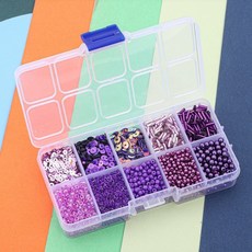 알로데 색상별 팔찌 반지 만들기 DIY 비즈 공예 ONE SIZE, NO 09, 1개