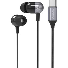 morac Glan Type-C 耳機, 黑色, MR-GLAN03