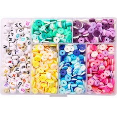 Allode 軟式手鍊戒指製作 DIY 串珠 6mm 單一尺寸, NO 08, 1個