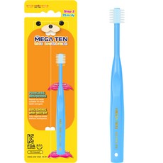 MEGA TEN 兒童360 2階段幼兒牙刷, 隨機出貨, 1個, 1入