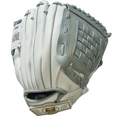 Franklin FASTPITCH系列 棒球手套 右投用 22483, 白色 + 灰色