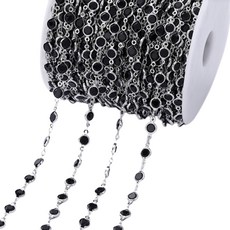 Allode 奢華飾品水鑽DIY鍊條 1公尺, NO 03, 1個