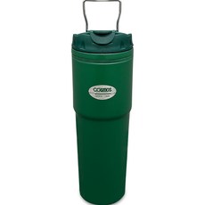 韓國 cosmos 登山把手保冷保溫杯, 綠色, 700ml, 1個