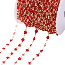 Allode 奢華飾品水鑽DIY鍊條 1公尺, NO 22, 1個