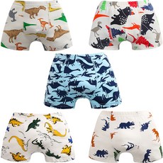 Aippum 男童侏羅紀公園四角褲5件組 C62