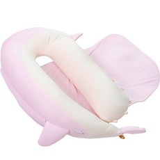 KneeGuardKids 嬰兒枕頭, 竹網眼 粉紅色