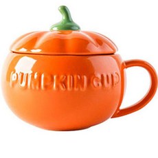 現代有蓋南瓜紙碗L（直徑12cm x 高14.5cm）YJ295, 南瓜子兒, 1個