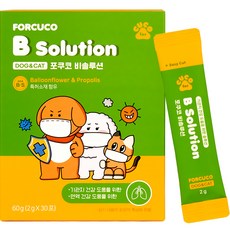 포쿠코 반려동물 솔루션 영양제, 호흡기/기관지, 60g, 1개