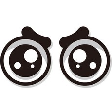 JEJEDECO 防止瞌睡駕駛 高亮度六角反光貼紙 大型, 憤怒 B001, 1套