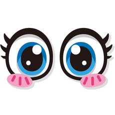 JEJEDECO 防止瞌睡駕駛 高亮度六角形反光貼紙 大型, 大眼睛 A015, 1套