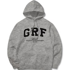 Granfinny 高級微寬鬆版型 GRF 浮雕刺繡圓領連帽T恤 GFHT020