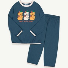 milkmilelolo 兒童小熊朋友室內家居服套裝