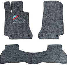 The Zone 新款線圈汽車腳踏墊 3件組 HE-83, 現代 The New Grandeur(2019.12~), 灰色