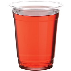 hungrycoffee PET 透明冰杯 高度 107mm x 上緣 92mm x 底部 59mm, 397ml, 1套, 1000個