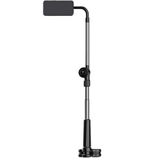 Yoitch Bright M MagSafe 磁吸式手機與平板電腦兩用蛇管支架, 黑色, 1個
