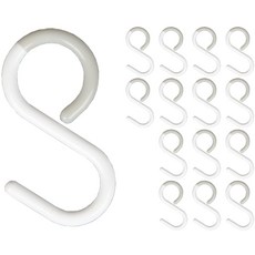 ALLGORR 防脫落固定型S型掛鉤, 15入