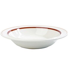 Syracuse CHINA 楓葉義大利麵碗 23cm, 線條棕色, 1個