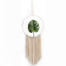 보헤미안 스타일 벽걸이 드림캐쳐, 몬스테라