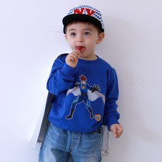 閃電超人 男童長袖大學T + 斗篷套組