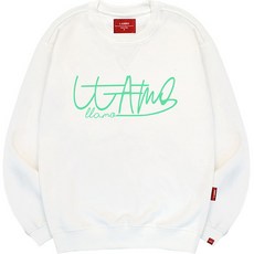 L.LAMO 男女通用 3M 霓虹logo 大尺碼 大學T