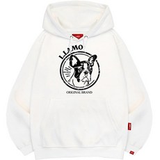 L.LAMO 3H可愛鬥牛犬連帽T 大尺碼