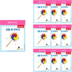 Uniart 傳統鼓裝飾 DIY044, 混合顏色, 10套