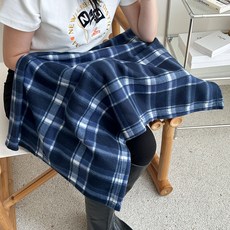 고앤비 부드러운 경량 무릎 중형 담요 BG4051