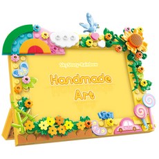 Qman 彩虹積木相框, 混合色, 1個