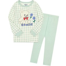 milkmilelolo 兒童香氛小熊九分居家服套裝