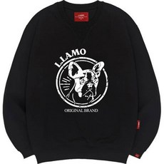 L.LAMO 男女通用 3M 可愛鬥牛犬 大學T 大尺碼