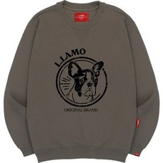 L.LAMO 男女通用 3M 可愛鬥牛犬 大學T 大尺碼