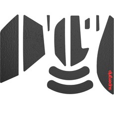 pulsar Supergrip Razer Basilisk V3 Pro 專用防滑貼, 黑色, SGRBV3