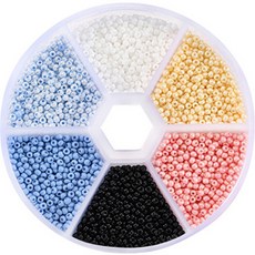 Alode 五顏六色串珠工藝DIY套組 2mm, TYPE 30, 1套