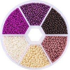 Alode 五顏六色串珠工藝DIY套組 2mm, TYPE 15, 1套