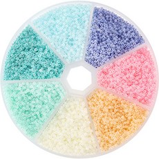 Alode 五顏六色串珠工藝DIY套組 2mm, TYPE 36, 1套