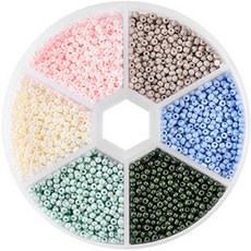 Alode 五顏六色串珠工藝DIY套組 2mm, TYPE 05, 1套