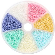 Alode 五顏六色串珠工藝DIY套組 2mm, TYPE 42, 1套