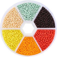 Alode 五顏六色串珠工藝DIY套組 2mm, TYPE 18, 1套