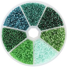 Alode 五顏六色串珠工藝DIY套組 2mm, TYPE 45, 1套