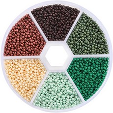 Alode 五顏六色串珠工藝DIY套組 2mm, TYPE 26, 1套